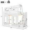 Etagenbett, Hochbett, Kinderbett, Holzbett, Hausbett Produktbild-Vorschau 6