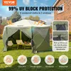 Pop Up Gazebo Tent Pop-Up Screen Tent 6 Sided Canopy Sun Produktbild-Vorschau 2