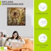 ARTland Leinwandbild Blown Away Größe: 70x70 cm Produktbild-Vorschau 3