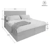 Masseno Boxspringbett PISA 200x200 cm Komplett-Set mit Produktbild-Vorschau 6