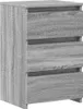 vidaXL Nachttische 2 Stk. Grau Sonoma 40x35x62,5 cm Produktbild-Vorschau 5