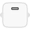 A white USB-C charger with a single port. Anteprima dell’immagine prodotto