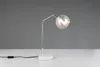 Trio Leuchten Paxton Tischleuchte Chrom Glas irisierend Produktbild-Vorschau 1