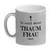 Traumfrau Glitzer-Kaffeebecher mit Spruch: So sieht deine Produktbild-Vorschau 2
