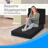 ELONEO Klappmatratze, Gästematratze, 3-teilige Produktbild-Vorschau 8