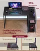 VASAGLE Schreibtisch mit Stauraum, L-Form Computertisch, Produktbild-Vorschau 7