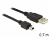 Delock - USB-Kabel - USB (M) zu Mini-USB, Typ B (M) - 70 cm Produktbild-Vorschau 6