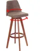 lot de 2 tabourets de bar HWC-C43, chaise de bar tabouret Voir les images du produit 2