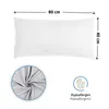 Komfortec Premium Kissenbezüge 2er Set 40x80 cm mit Produktbild-Vorschau 3