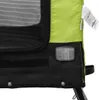 vidaXL Cani da Rimorchio per Biciclette Verde e Nero Anteprima dell’immagine prodotto 10
