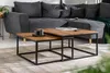 Konferenční stolek Elements set 2 sheesham black/ 43711 Náhled obrázku produktu 2