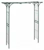 Relaxdays Rosenbogen Metall, eckig, Rankhilfe Produktbild-Vorschau 1