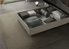 ITYHOME - Gepolstertes Bett mit Bettkasten 120x190 mit Produktbild-Vorschau 5