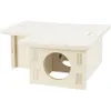 Domeček pro hlodavce TRIXIE se 4 přihrádkami 25x10x25 cm Náhled obrázku produktu 3