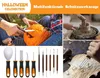 Sada na vyřezávání dýní, 28 dílů, nerezové nože na Náhled obrázku produktu 5