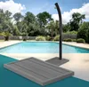 ML-Design WPC podlahový prvek pro solární sprchu, bazénový Náhled obrázku produktu 1