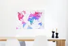 MuchoWow® Poster Farben - Weltkarte - Ölfarben 90x60 cm - Produktbild-Vorschau 5