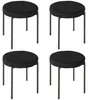 HOMCOM Set van 4 eetkamerstoelen, geschikt voor eetkamer, Productafbeelding-voorbeeld 1