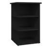 vidaXL Étagère d'appoint noire 35x35x55 cm Bois composite Voir les images du produit 11