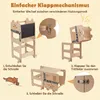 COSTWAY 3 in 1 Lernturm, 50 kg belastbar, Tritthocker mit Produktbild-Vorschau 5
