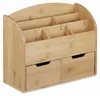 relaxdays 10020336_0 relaxdays Schreibtisch-Organizer braun Náhled obrázku produktu 4