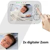 Baby Monitor mit Kamera,Video-babyphone,Baby Produktbild-Vorschau 4