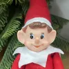 Interaktívna vianočná dekorácia - bábika elf 40 cm z látky Náhľad obrázku produktu 5