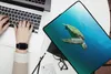 MuchoWow® Laptop Hülle 14 ZollEine grüne Schildkröte mit Produktbild-Vorschau 2