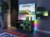 MINECRAFT - TV nábytok, nízka doska, polica na konzoly, Náhľad obrázku produktu 2