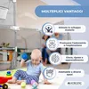 Box per bambini Tappeto Mobiclinic 90 x41 cm Anelli Anteprima dell’immagine prodotto 5