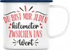 Trendation -  Fernbeziehung Geschenk für Ihn Sie Emaille Produktbild-Vorschau 1