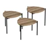 Skye Decor, Lenny - Walnut, Beistelltische, Satztisch Produktbild-Vorschau 8