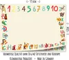 Friendly Fox Schreibtischunterlage ABC Kinder , 1x DIN A2 Produktbild-Vorschau 3