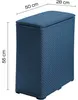 Akcesoria Aqualine - Kosz na pranie 500x550x280 mm, biały Podgląd zdjęcia produktu 6