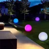 Solar-Gartenkugel LED RGB 20 cm, IP65, mit Fernbedienung Produktbild-Vorschau 3