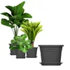 BigDean 3x Blumentopf Untersetzer Ø 49 cm Farbe Anthrazit Produktbild-Vorschau 6