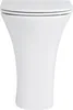 sanicomfort Stand-WC REKIA, erhöht 47 cm, Tiefspüler, Produktbild-Vorschau 1
