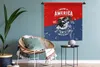 MuchoWow® Wandteppich Wandbehang Jahrgang - Vogel - Amerika Produktbild-Vorschau 4
