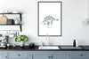 MuchoWow® Gerahmtes Poster Kinderzimmer - Dinosaurier - Produktbild-Vorschau 4