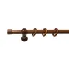 SN Deco - Stilgarnitur Gardinenstange Vorhangstange Cafiro, Produktbild-Vorschau 3