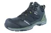 A single black and green work boot is shown against a white background. Anteprima dell’immagine prodotto