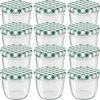 WELLGRO Einmachgläser mit Schraubdeckel - 230 ml, 8,5 x 6,5 Produktbild-Vorschau 1