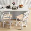 HOMCOM 2er-Set Barhocker, Sitzhöhe 60,2 cm, Küchenhocker Produktbild-Vorschau 7