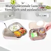 Lunchboxen, Brotdose, Bento-Box mit Fächern, Lunchbox mit Produktbild-Vorschau 7
