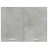 vidaXL Hängeschrank Betongrau 80x31x60 cm Holzwerkstoff Produktbild-Vorschau 6