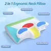 2 cuscini cervicali, cuscini ergonomici ortopedici contro Anteprima dell’immagine prodotto 4