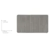 Badteppich Steps Light Grey, 70 x 120 cm Produktbild-Vorschau 3