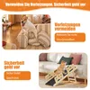 Hunderampe Hundetreppe Klappbar rutschfeste Katzenleiter, Produktbild-Vorschau 6