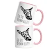 Ob du dumm bist?! Tasse Rosa Büro Geschenk Sarkasmus Produktbild-Vorschau 2