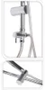 Garniture de douche sans mitigeur mural DÉ chrome Voir les images du produit 6